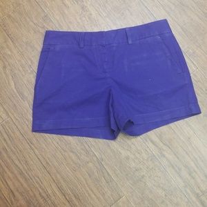 Purple shorts